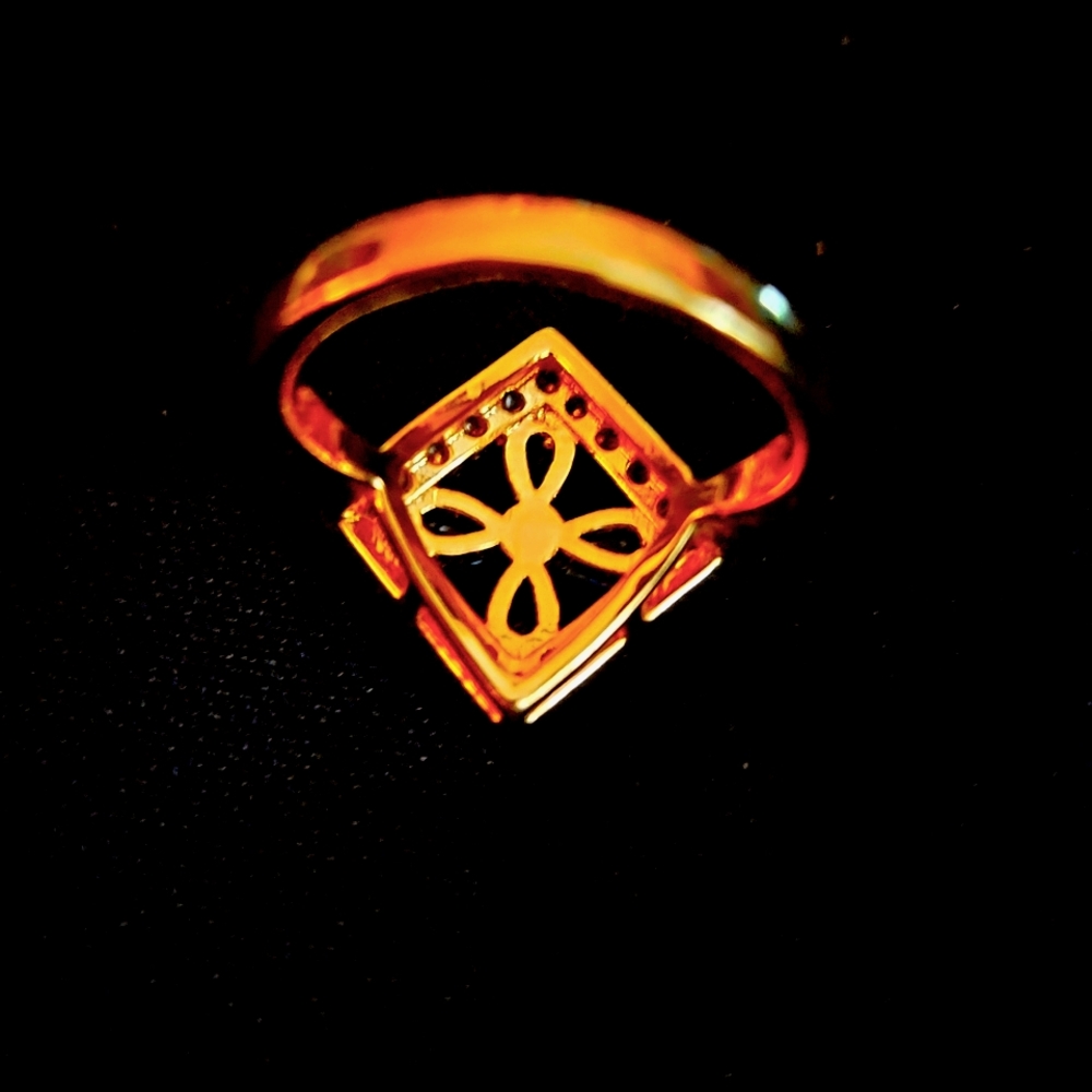 Gatsby Statement Ring - Picture 7 of 8